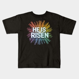 He Is Risen Kids T-Shirt